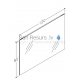 KAME mirror 120 PRIMO 800x1200 mm