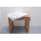 KAME bathroom bench (oak) 430x480x340 mm