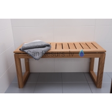 KAME bathroom bench (oak) 430x910x340 mm