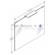 KAME mirror 100 with LED WAVE 800x1000 mm