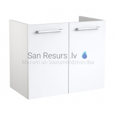 KAME sink cabinet DUET  60 (shiny white) 500x590x380