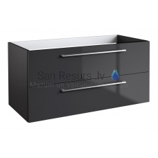 KAME sink cabinet GAMA 100 (anthracite) 500x990x445