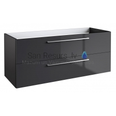 KAME sink cabinet GAMA 120 (anthracite) 500x1190x445