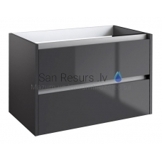 KAME sink cabinet CITY  80 (anthracite) 500x794x455