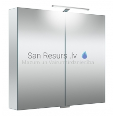 KAME mirror cabinet with LED GARDA  80 700x800x130 mm