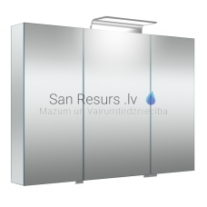 KAME mirror cabinet with LED WAVE 100 700x1000x130 mm