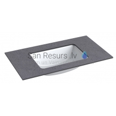 KAME HPL sink with table top (black moon) 10x 800x465 mm