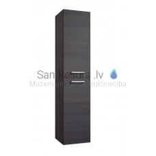 KAME GAMA tall cabinet (black oak) 1600x350x350 mm