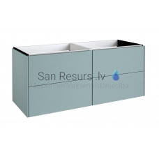 KAME sink cabinet D-LINE 120 (aquamarine) 500x1200x450 mm