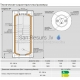KOSPEL водонагреватель с теплообменником SP-180 TERMO-S 183/140 литров 48kW (вертикальный/горизонтальный)