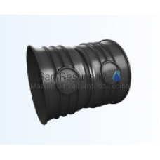 Magnaplast corrugated sewage double socket Ø 200 mm