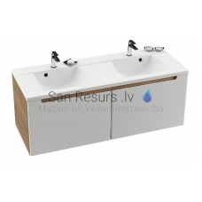 Ravak sink cabinet SD Classic 1300 (cappuccino/white)