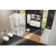 Ravak Uni Chrome RimOff wall mounted toilet