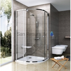 Ravak shower enclosure Pivot PSKK3 100 black + Transparent