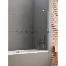 New Trendy bathtub wall P-0032 tempered glass NEW SOLEO 90x140