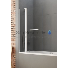 New Trendy bathtub wall P-0026 tempered glass NEW SOLEO 100x140