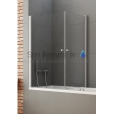 New Trendy bathtub wall P-0025/P-0024 tempered glass NEW SOLEO 90x70x140