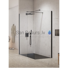 New Trendy душевая кабина каленное стекло NEW MODUS BLACK 120x100x200