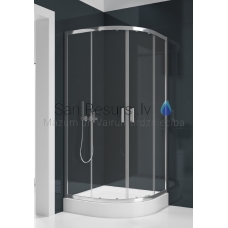 New Trendy shower enclosure tempered glass SUVIA 80x80x200