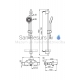 Oras thermostatic shower faucet with shower set SAFIRA 1348U