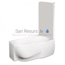 PAA acrylic bathtub MAMBO 1650x980x645