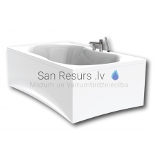 PAA acrylic bathtub FANFARA 1850x1100x650