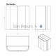PAA cabinet for sink MINI SAMBA