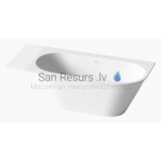 PAA SILKSTONE bathtub DECO SHAPE RE D 1700-2000x825x630