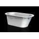 PAA stone mass bathtub VARIO M 1580x750x565 D