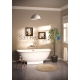 PAA stone mass bathtub with panel VERSO 1700x750x625 A