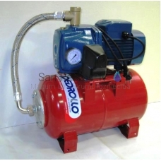 Pedrollo vandens tiekimo siurblys JDWm 1AX-N/30-24 CL 0.75kW su hidroforu 20 litrų