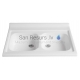 POLIMAT acrylic kitchen sink ZD-60 60x80
