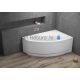POLIMAT acrylic asymmetric bathtub MAREA 160x100 (right/left)