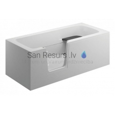 POLIMAT acrylic rectangular bathtub for invalids VOVO 170x75