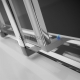RADAWAY боковая стенка EVO S 200x 70 Хром + прозрачное стекло