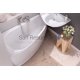 RAVAK acrylic bathtub Avocado L/R 150x70 cm