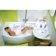 RAVAK acrylic bathtub Avocado L/R 150x70 cm