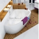 RAVAK acrylic bathtub Love Story II L/R 196x139 cm