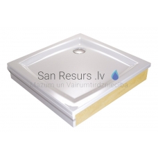 Ravak semi-circular acrylic shower tray Perseus 1000x1000 PP