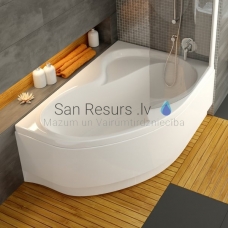 RAVAK aкриловая асимметричная ванна Rosa II L/R 150x105
