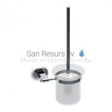 Toilet brush holder (glass) with brush Ravak Chrome CR 410.00