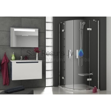 Ravak shower enclosure SmartLine SMSKK4 80 chrome + Transparent