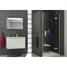 Ravak shower door SmartLine SMSD2 120 chrome + Transparent L/R 