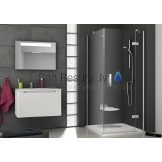 Ravak shower wall SmartLine SMPS 80 chrome + Transparent L/R