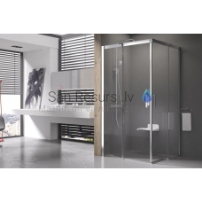 Ravak dušas kabīne-stūris Matrix MSRV4 90 balta + caurspīdīgs stikls