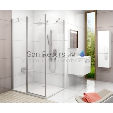 Ravak shower enclosure Chrome CRV2 80 bright alu + Transparent
