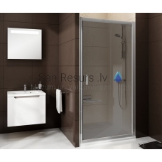 Ravak dušas durvis Blix BLDP2 120 satīna + caurspīdīgs stikls