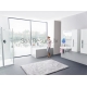 RAVAK Chrome acrylic rectangular bathtun 160x70 cm
