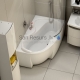 RAVAK asymmetric acrylic bathtub Rosa 95 L 150x95 cm