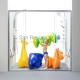 Ravak душевые двери Blix BLDP4 120 белый + прозрачное стекло